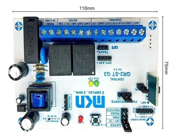 Central electrónica para motor Veloti Para Todos Los Controles - Imagen 3