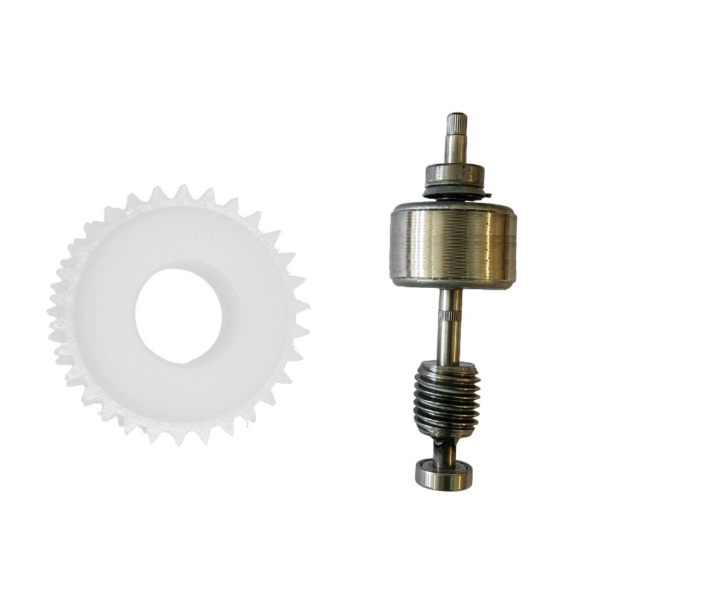 Eje Sin Fin Motor Veloti Speed 700 Kg Tapa Verde 30 Dientes - Imagen 2